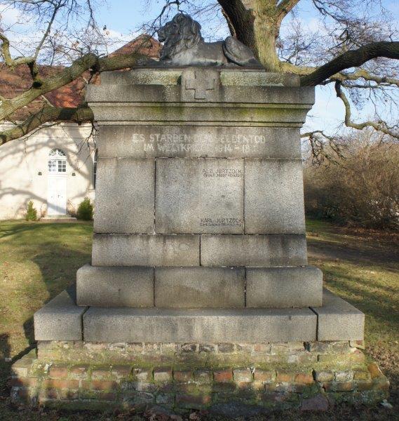 Kriegerdenkmal in Roskow